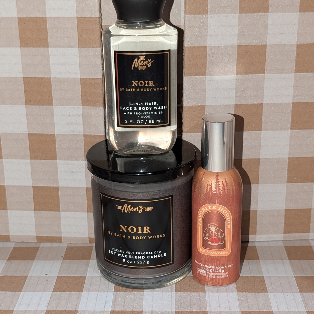 Bath & Body Works - Men's - Noir Bundle - New